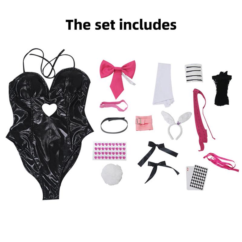 Playboy Bunny New Hatsune Miku Cosplay Anime Costume Set  Hatsune Miku Rabbit Hole