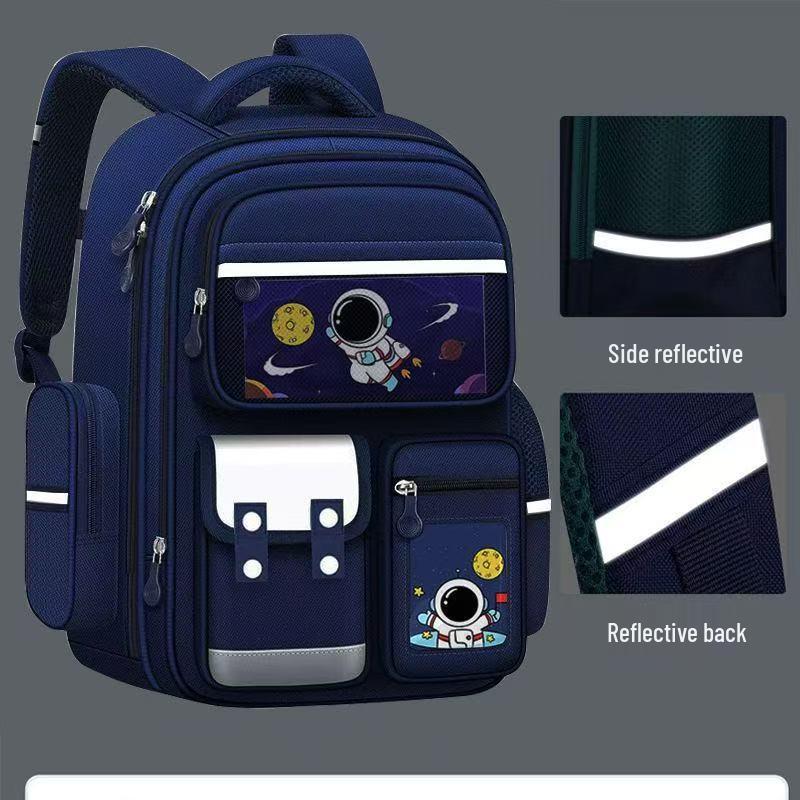 International Backpack: Lightweight Schoolbag for Boys, Grades 1-6