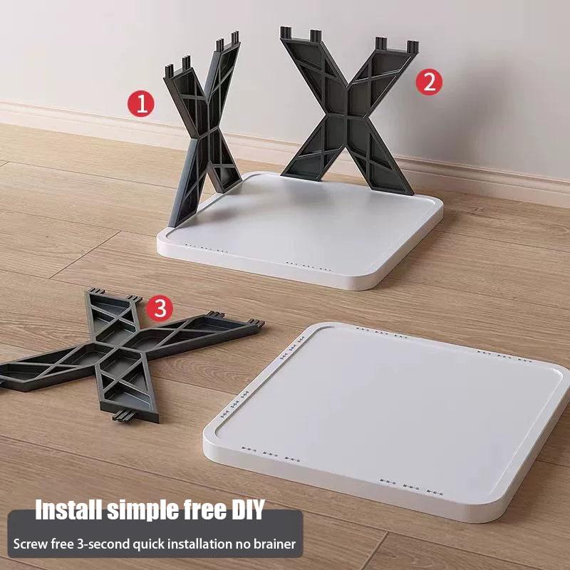 Стойка для хранения обуви, разборная стойка для обуви, экономит место на полке дома, многоярусная, для гостиной, общежития, спальни, простая стойка для обуви, цветной шкаф