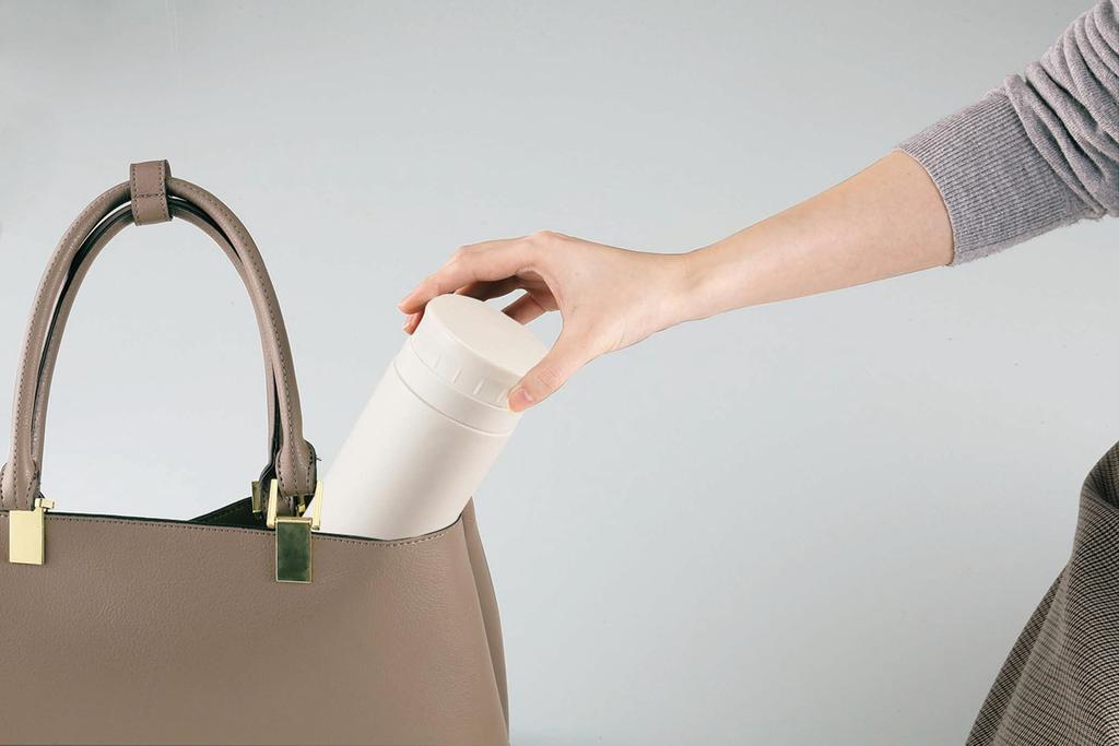 Кружка Kakusei для воды, вакуумная, с двойным нагревом, с холодной, легкой ребристой пробкой для льда, бутылка Coco Cafe, бутылка, цвет слоновой кости, 300 мл, структура, удержание, удержание, открытый, крышка,