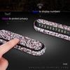 Временная карта парковки автомобиля Bling, номер телефона автомобиля, защита конфиденциальности, мгновенное переключение номера отображения и скрытие