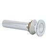 Household Basin Sink Electroplating Pop Up Drain Stopper Kit Wash Basin AccessoriesWithout Overflow Hole