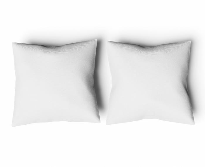 Pillows - PROMO LINEN - Polyester - 65x65 Cm - White