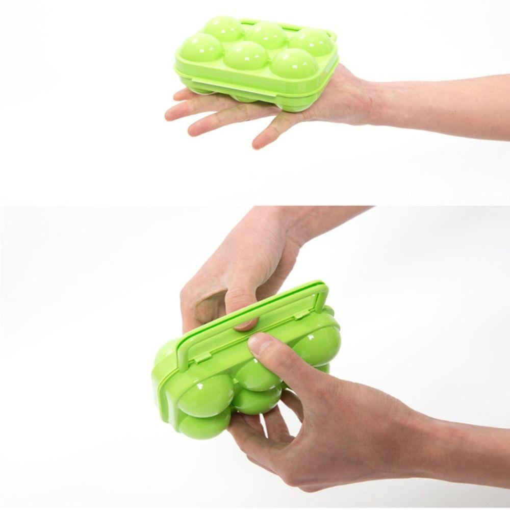 Kitchen Organizer Case Picnic Portable Tableware Egg Container Storage Case Egg Holder Egg Box
