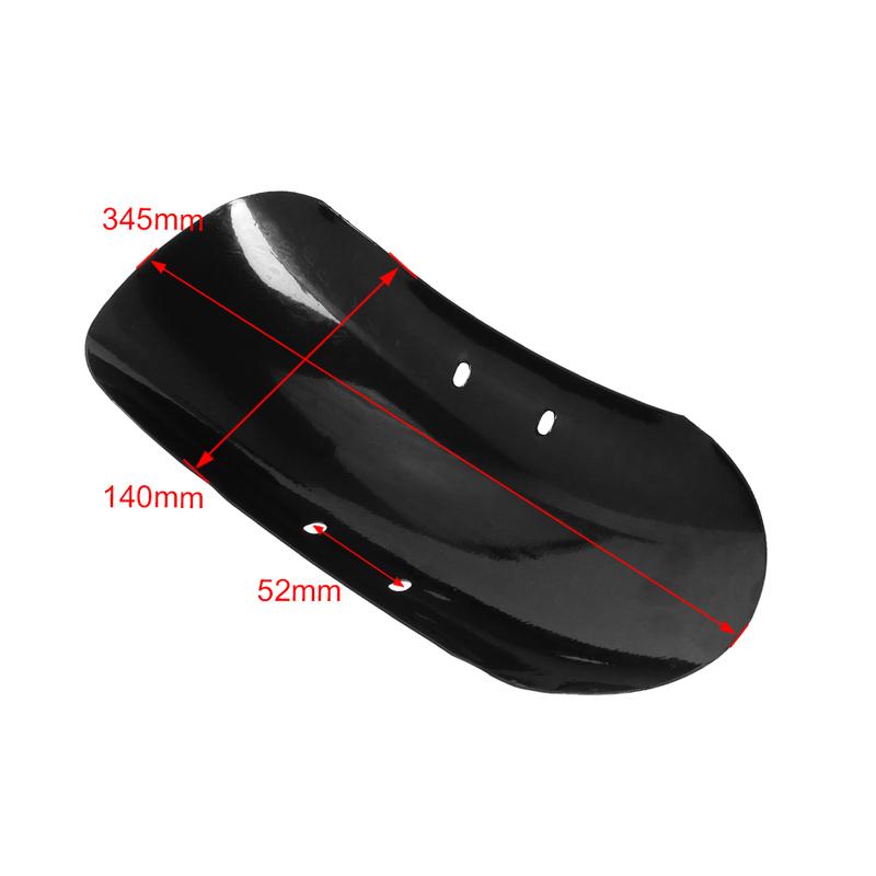 1PC Motorcycle Short Front Fender Mudguard Cover Gloss/Matte Black For Harley Sportster Forty Eight XL 1200X 2010-2017