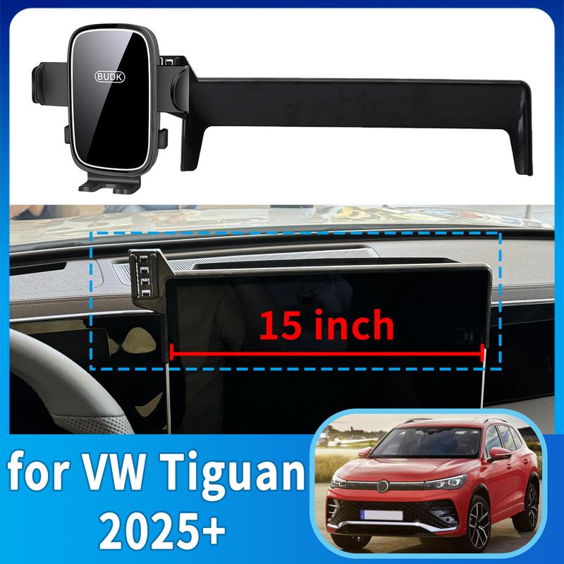 Fit for VW Tiguan 2025 2026 Phone Holder, Dashboard Screen Mount Bracket Easy tallation Car Accessories