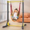 Pull Up Station Station Portable Pull-up Bar Free Standing Horizontal for Home Gym Stand 400LBS with 11 Gears Adjustment Rack