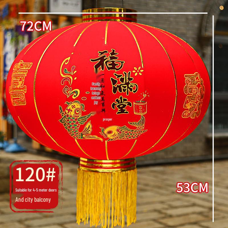 Красный фонарь на Новый год: Водонепроницаемое подвесное украшение для Праздника Весны и Декора на Новоселье