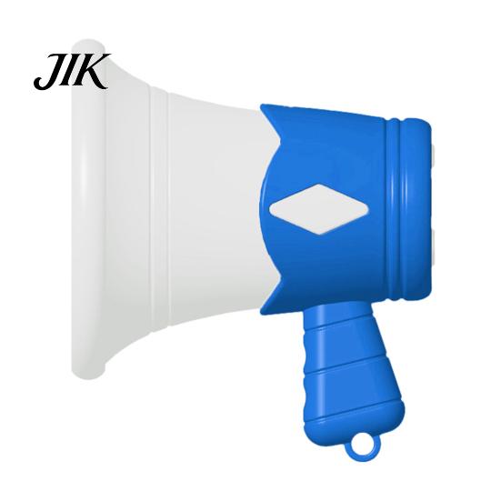 Portable Megaphone Toy Mini with Bead Chain Loud Bullhorn Keychain Pendant Recording Toddlers Boys Girls Loudspeaker Educational Musical Instruments