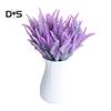 Искусственные поддельные цветы лаванды, растения, свадебная вечеринка, украшение для дома и офиса
