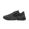 Li Ning Nai Ye 2.0 V2 Comfortable Versatile Thick Sole Height Increasing Non-Slip Wear-Resistant Low-Top Casual Shoes Women Sneaker Black AGCU376-1