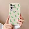 Чехлы для телефона для Vivo Y29 Y29S Y 04 T4x 4G 5G Милый панда кактус Жидкий силикон Защитная крышка для Vivo Y29 Y 29S Y04 T 4x Capa