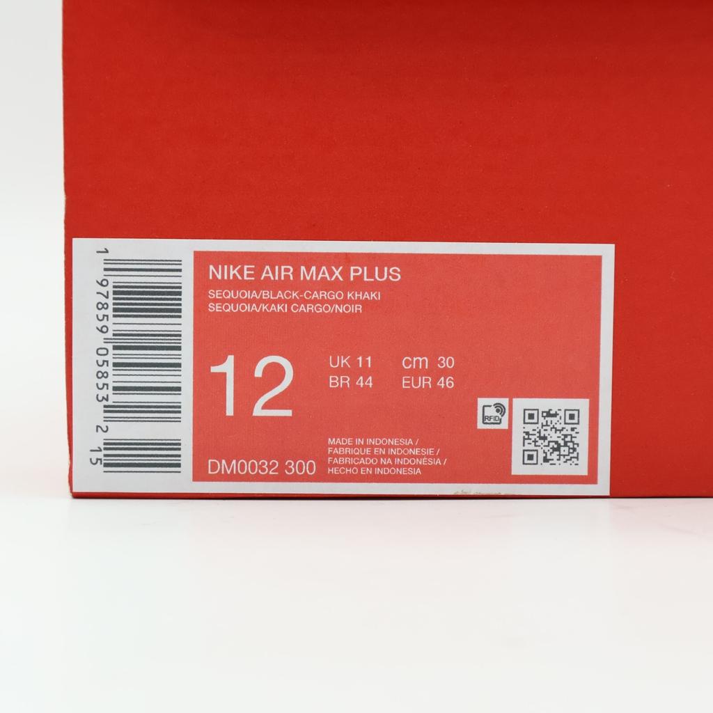 DM0032-300 Nike Air Max Plus Секвойя Карго Хаки Светлая Кость Черный (Мужской)
