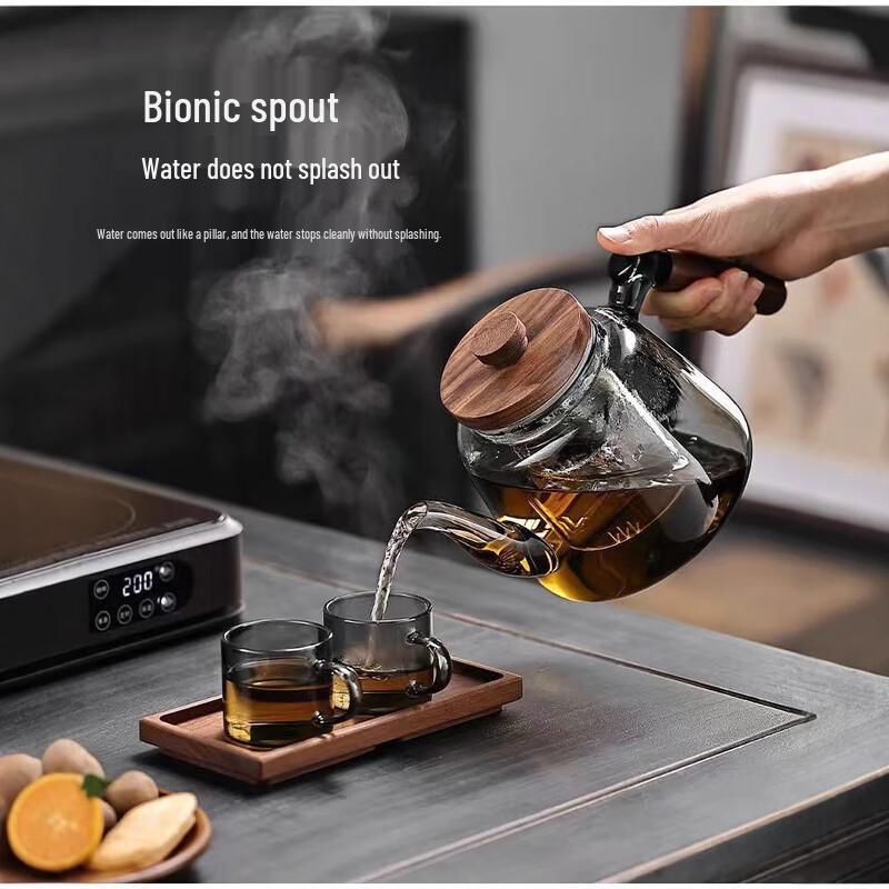 Утолщенный многофункциональный чайник Shangqi из высокоборосиликатного стекла