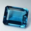 Lab-Created Teal Sapphire 39.58 Ct CERTIFIED Emerald Cut Blue Loose Gemstone S-98795498