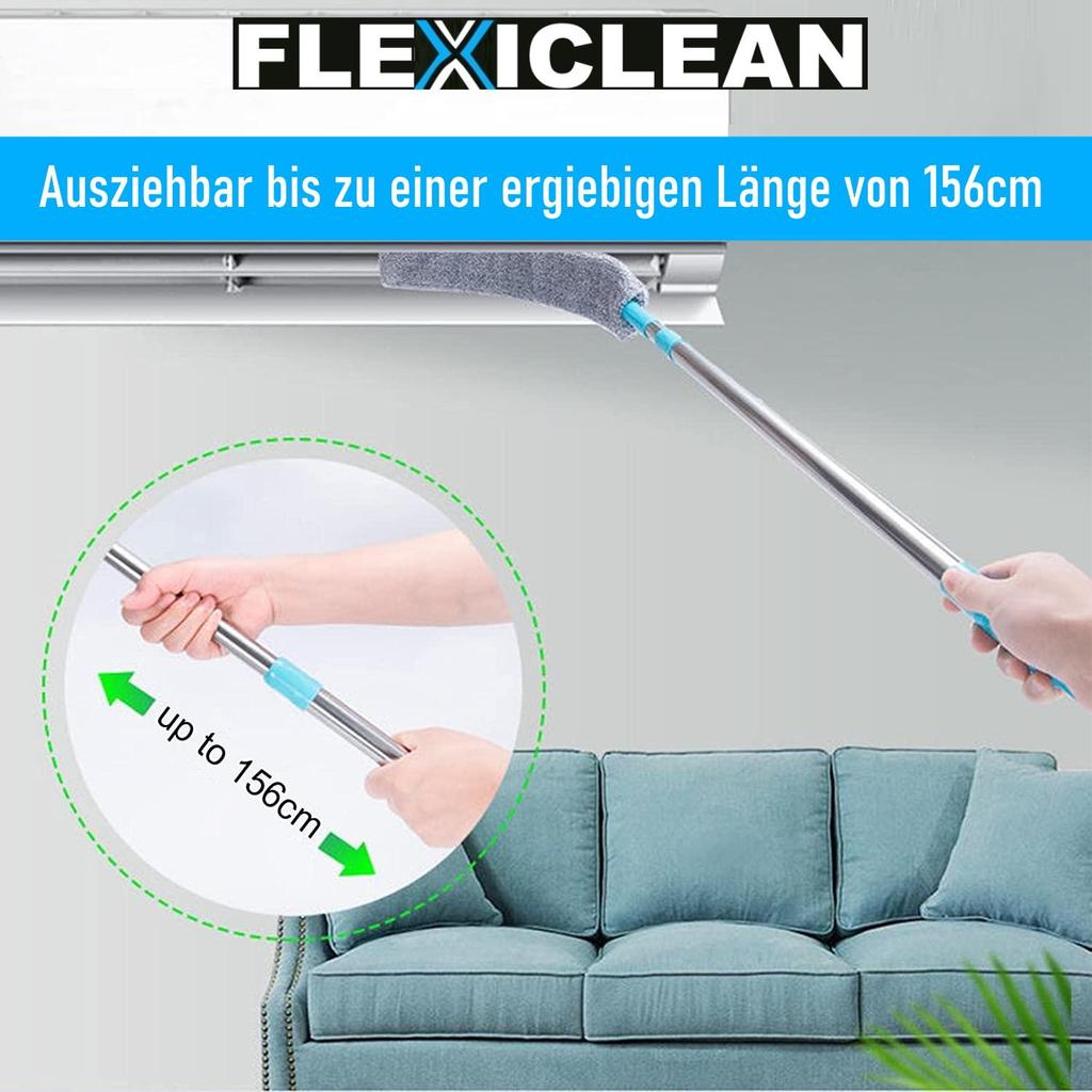FLEXICLEAN Flexible Duster Duster Dust Collector Telescopic Extendable