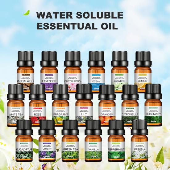 10ml Essential Oil Leakproof Soap Made Mild Water Soluble Rose Essential Fragrance for Bedroom