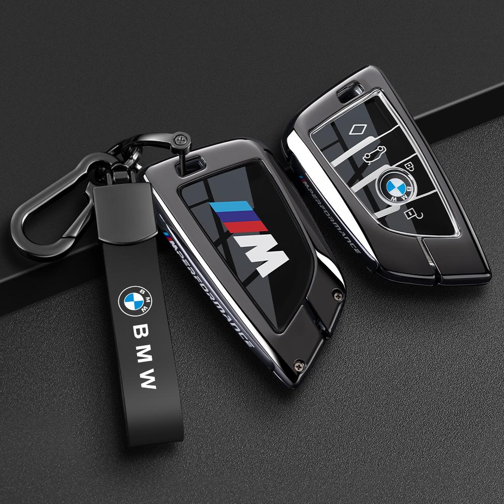 AABS1 Carbon fiber Car Key Case Cover Protect Shell For BMW 1 2 3 4 5 6 7 Series X1 X3 X4 X5 X6 X7 F20 G20 G30 G05 G11 F15 F16 G01 G02
