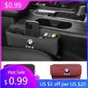 LBHBE1 Car Sticker Hot 2025 Auto Seat Gap Storage Box Car Seat Organizer Holder for BMW F10 F11 F20 F30 X3 X4 X5 X6 X7 E46 E36 E39 E60