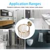 Wall Mounted Toilet Roll Holder Copper Toilet Paper Holder Tissue Holder  Bathroom Organization