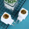 E27 Led Light Socket To Eu Plug Holder Adapter Converter On/Off For Bulb Lamp