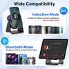 5 In 1 Auto-induction Wireless Induction Speaker 8 Mode RGB Lights HIFI Sound Portable Bluetooth Phone Holder Christmas gifts