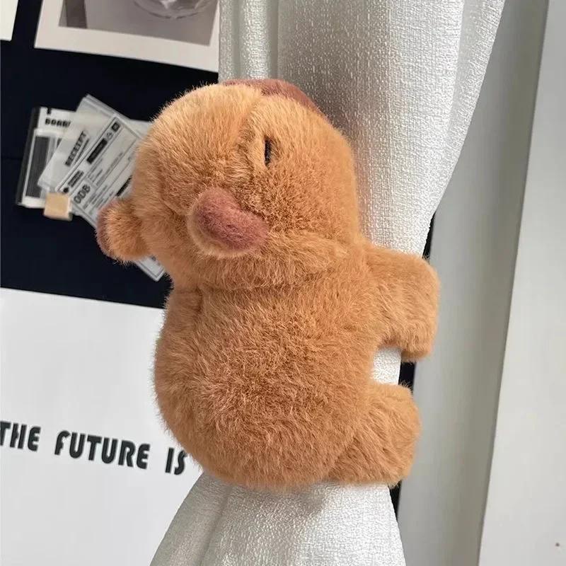 1 шт. Rytanda Capybara Clap Circle Toys Capybara Plush Hand Ring Fun Pop Circles Kids Gift Slap Snap Wrap Band Bracelet