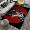 Geisha with Skull Fan Design Suitable As a Non-slip Mat for the Living Room or Bedroom Sofa