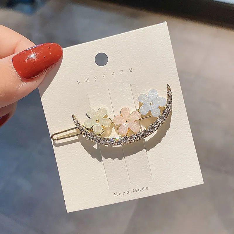 Милые красочные заколки для волос, блестящие заколки для волос в форме сердца для девочек, боковые заколки, милые заколки, аксессуары для волос