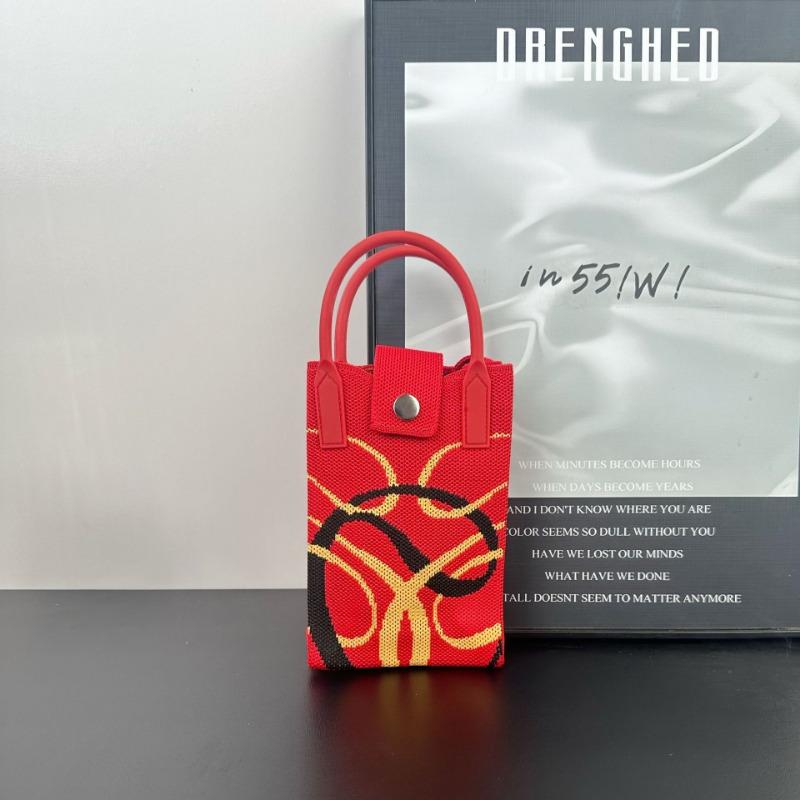 Новая праздничная вязаная сумка для мобильного телефона Новая серия 2 Fa Cai персонализированная универсальная сумка-мессенджер сумка высокого класса