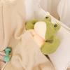 Muscle Frog Plush Toy Stuffed Animal, Cuddle Pillow for Girls to Sleep With, Gym Boyfriend Doll, Birthday Gift for Her Kids