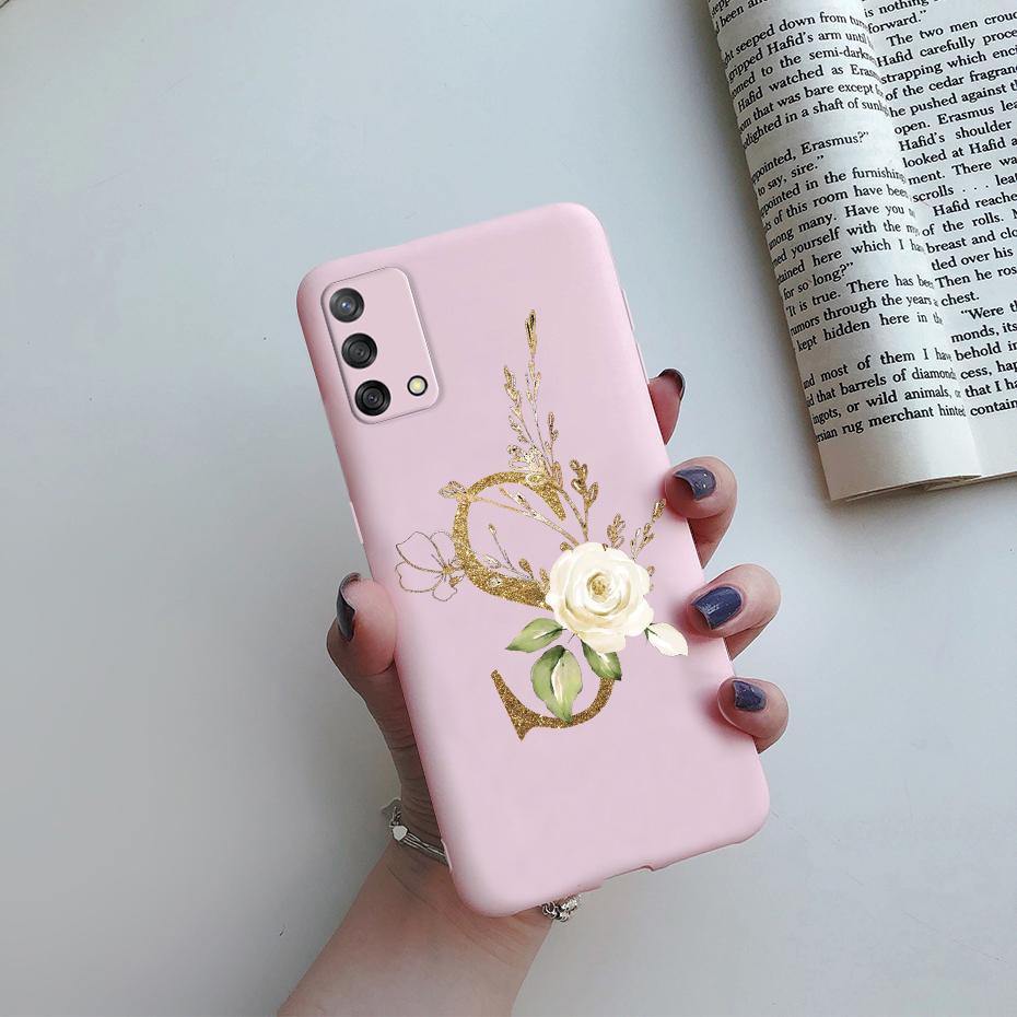 For Oppo Reno 6 Lite Case CPH2365 Cute Letters Cover Soft Silicone Case For Oppo Reno6 Lite Reno 6Lite Coque Fundas Capas Bumper