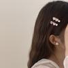 Rhinestone Love Heart Hairpins Pink Women Girls Sweet Cool Women Korean Fashion Hiphop Hair Clip Style Accessories