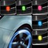 4X Универсальный светящийся колпачок вентиля автомобиля Автомобильная шина с логотипом Крышка вентиля Противопыльный чехол Подходит для автомобилей Мотоциклов Велосипедов
