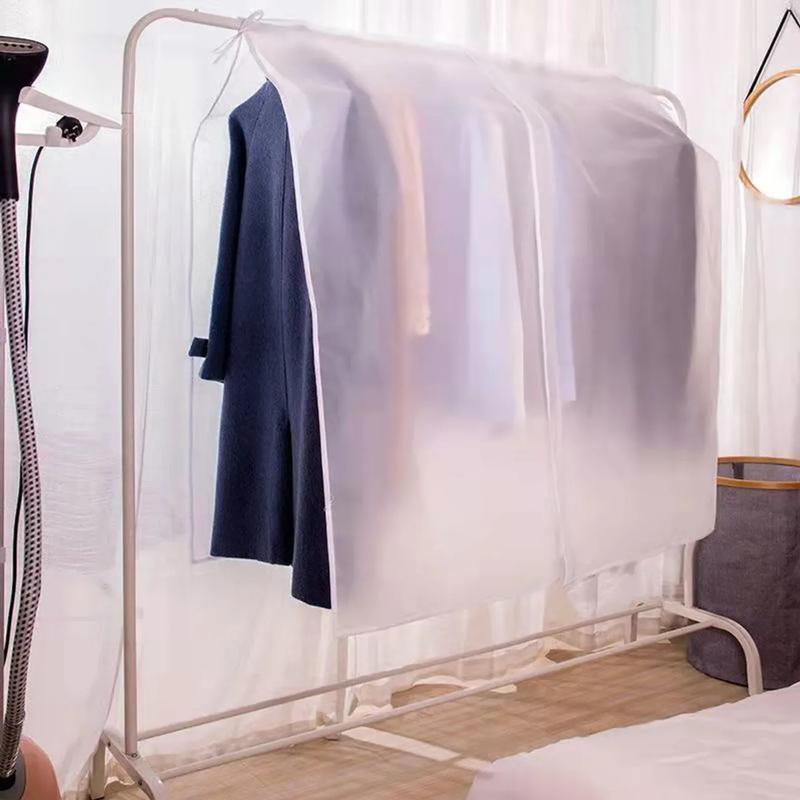 Несколько размеров, полупрозрачный чехол для одежды из спальни, чехол для одежды из ткани PEVA, чехол для бытовой вешалки для одежды, чехол для одежды из ткани