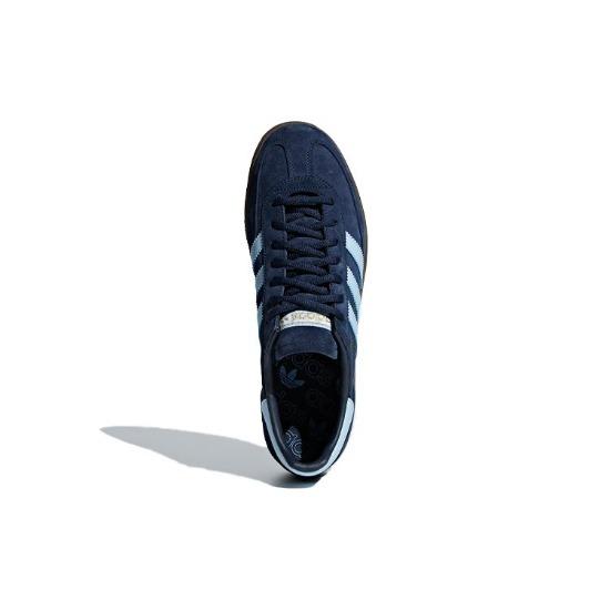 Adidas Кроссовки Handball Spezial Collegiate Navy Clear Sky Unisex, синяя резинка BD7633