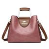 PU Soft Leather Texture Handheld Bag New Women Bag Niche Design Fashion Shoulder Sling Bag Large Capacity Tote Bag