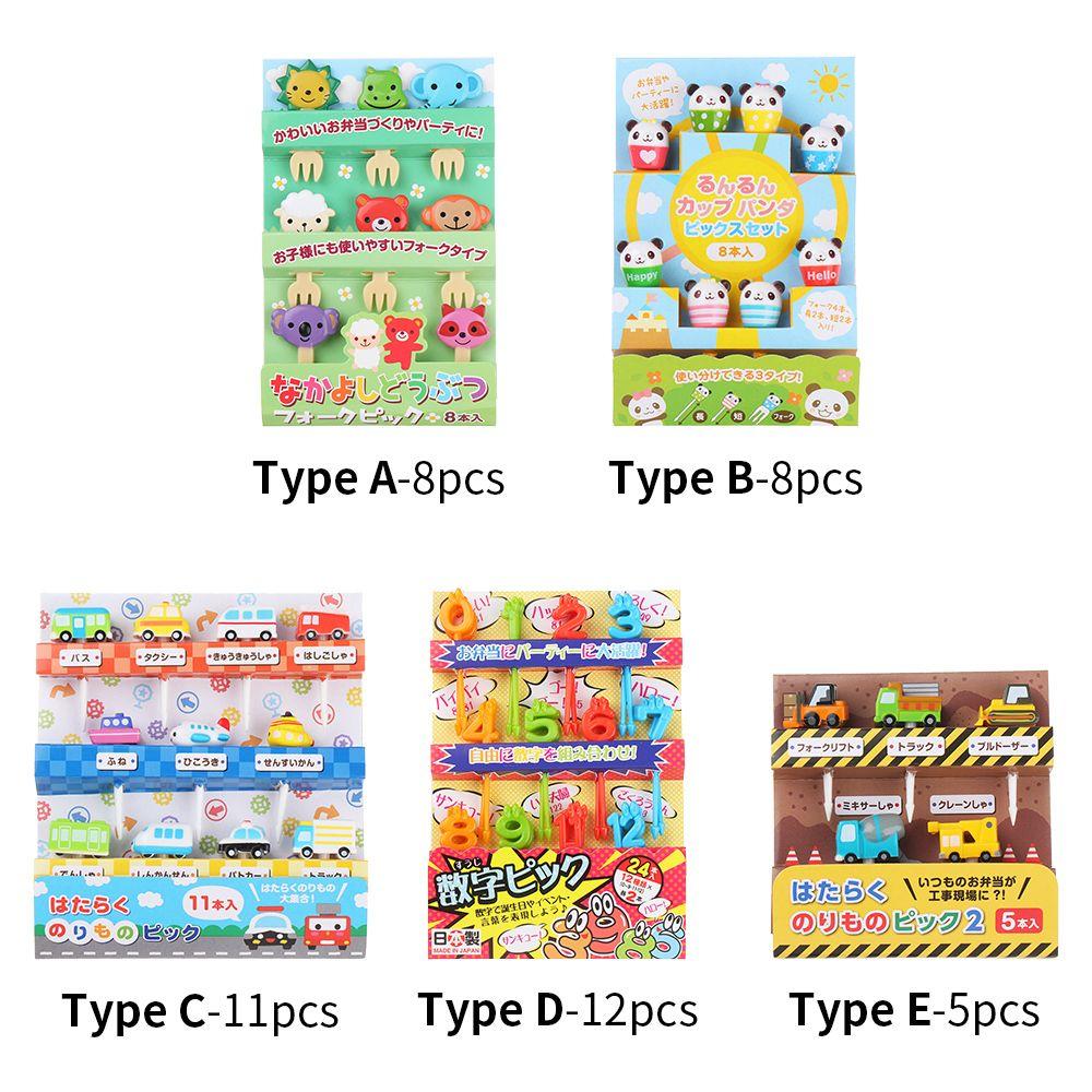 Party Decoration Resin Tableware Fruit Fork Toothpick Stick Cake Dessert Pick