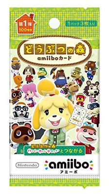 Карточка amiibo Animal Crossing 1-е издание, 50 упаковок (1КОРОБКА включена)