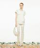 Pelimela Manuka Bootcut Lace Pants [Cream]