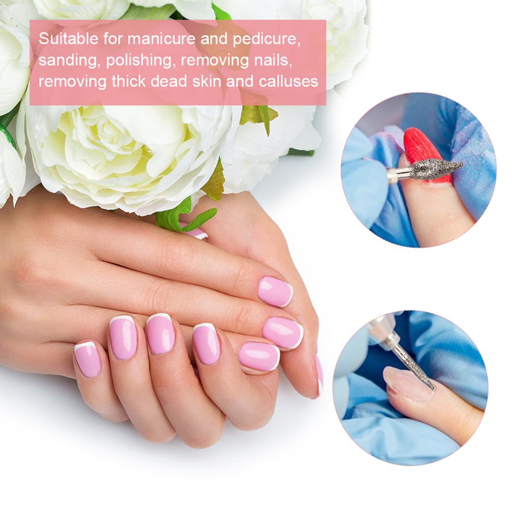 Professional Electric Nail Drill Set Pedicure Manicure Machine Nail File Grinding Kit US