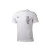 Solid Color Loose Fit Sports Short Sleeve T-Shirt Men Tops White GE4651