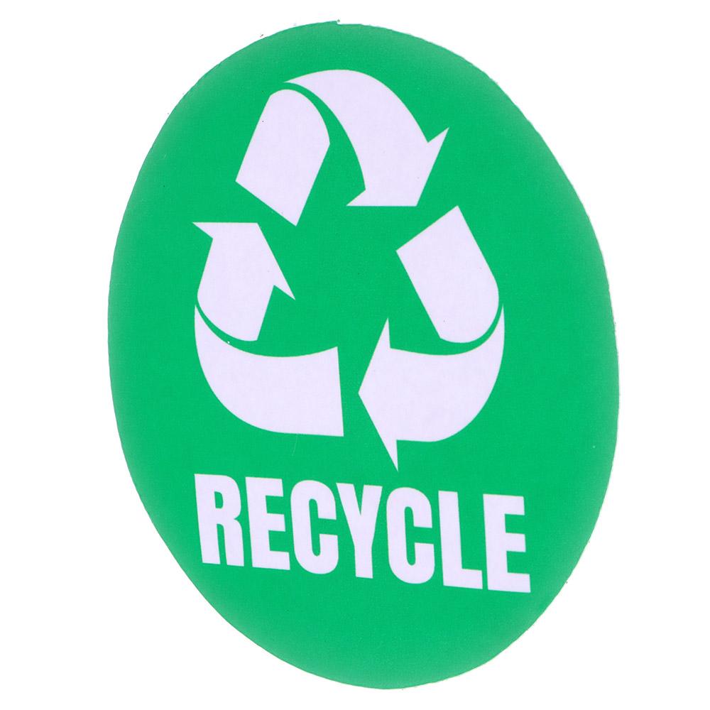 Trash Can Decal Recyclable Classification Sign Trash Bin Classification Sticker Recycle and Trash Sticker Recycle Sticker