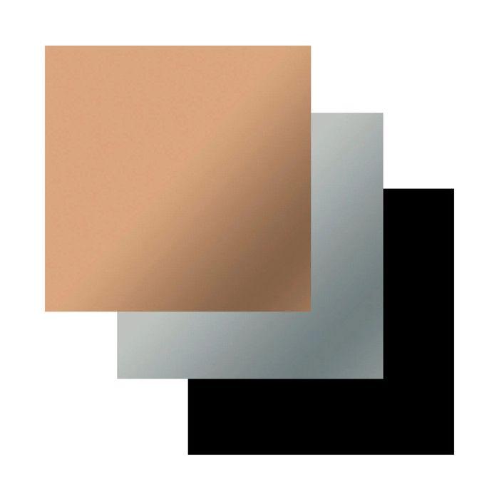 3 vinyles permanents mats 366 x 33 cm - noir, argenté, champagne