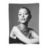 Ariana Grandes Blankets Fleece Print Breathable Soft Throw Blankets for Bed Couch Bedding Throws