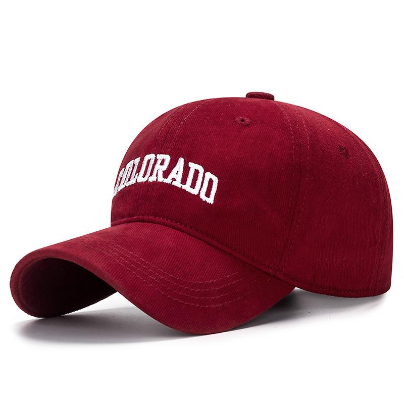 Хлопковая саржа с потертостями, большая окружность головы, женская универсальная мягкая кепка с изображением лица, маленькая бейсболка с изображением утиного язычка в виде знаменитости из Интернета