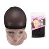 Color Mesh Weaving Beige Stretchable Free Size Stocking Hair Net Wig Cap Hairnets Hair Accessories