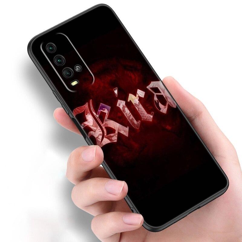 Силиконовый чехол для телефона с аниме Манга Death Note Ryuk для Xiaomi Redmi Note 11 10 9 8 Pro 11T 10T 10S 9S 8T 9 9A 9C 9T, черный чехол