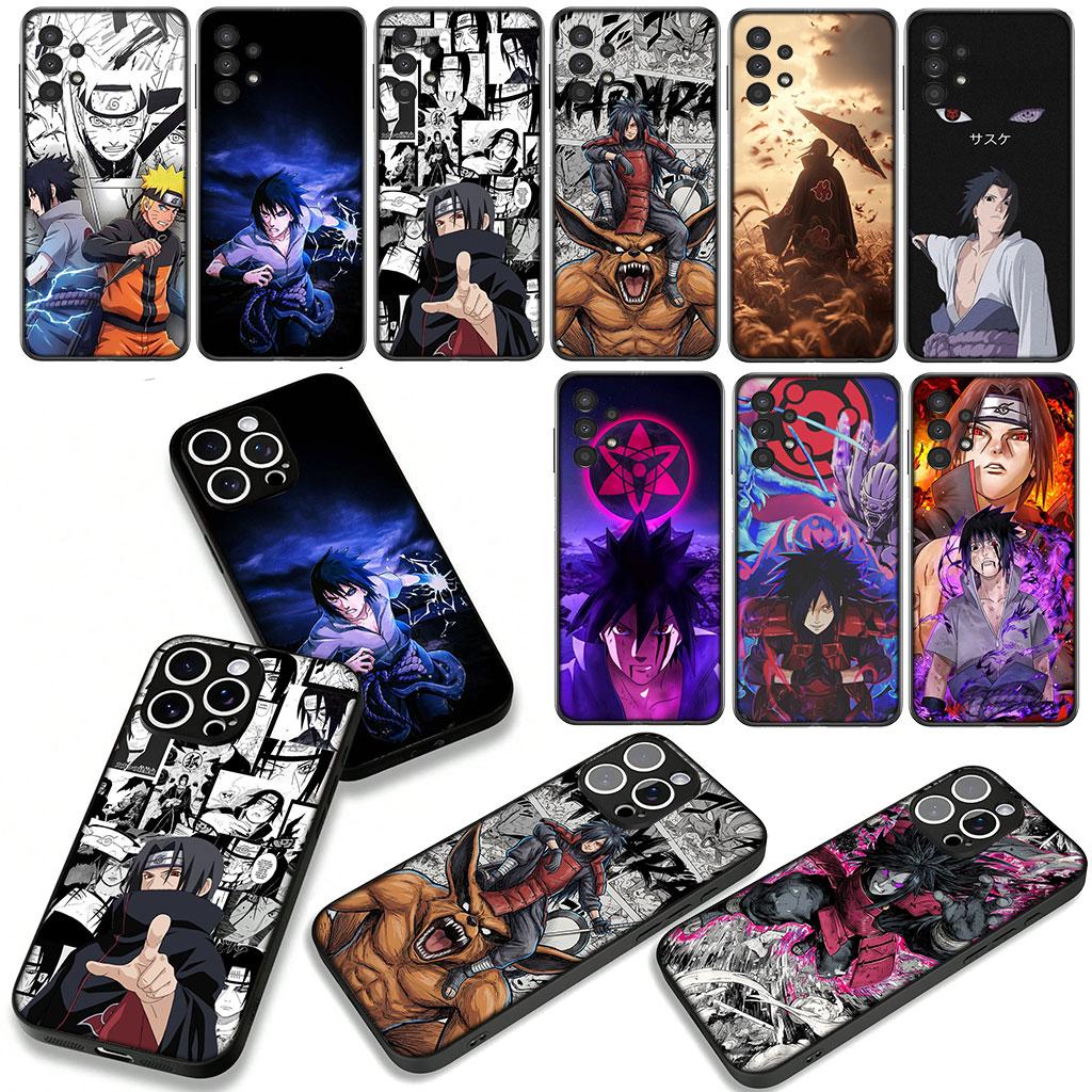 Cover for Xiaomi Redmi Note 15 11 9 10 Pro Plus A5 9A 9T 10A 10C 9C NFC 15C 8T Phone Case Narutos Sasuke Itachi Uchiha Madaras