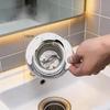 Stainless Steel Kitchen Sink Drain Filter With Double Edging For Home Use